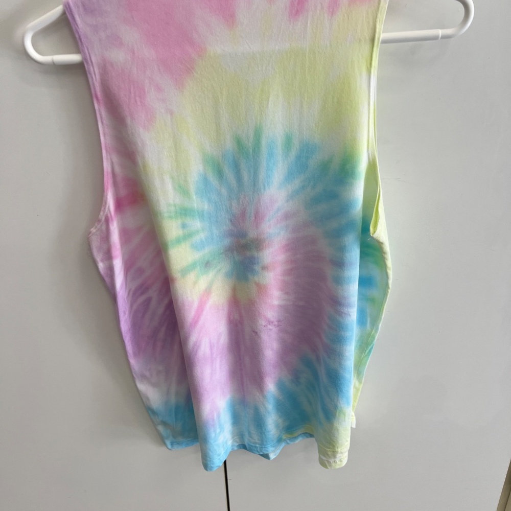 Spiritual Gangster Tank/Tee- Tie-Die- Women's Size M - Picture 6 of 8
